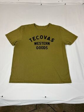 Tecovas Western Goods T-shirt Men’s XL Olive Green